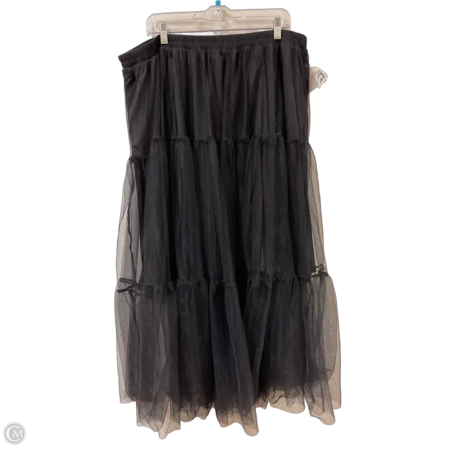Skirt Midi By Torrid In Black, Size: 22