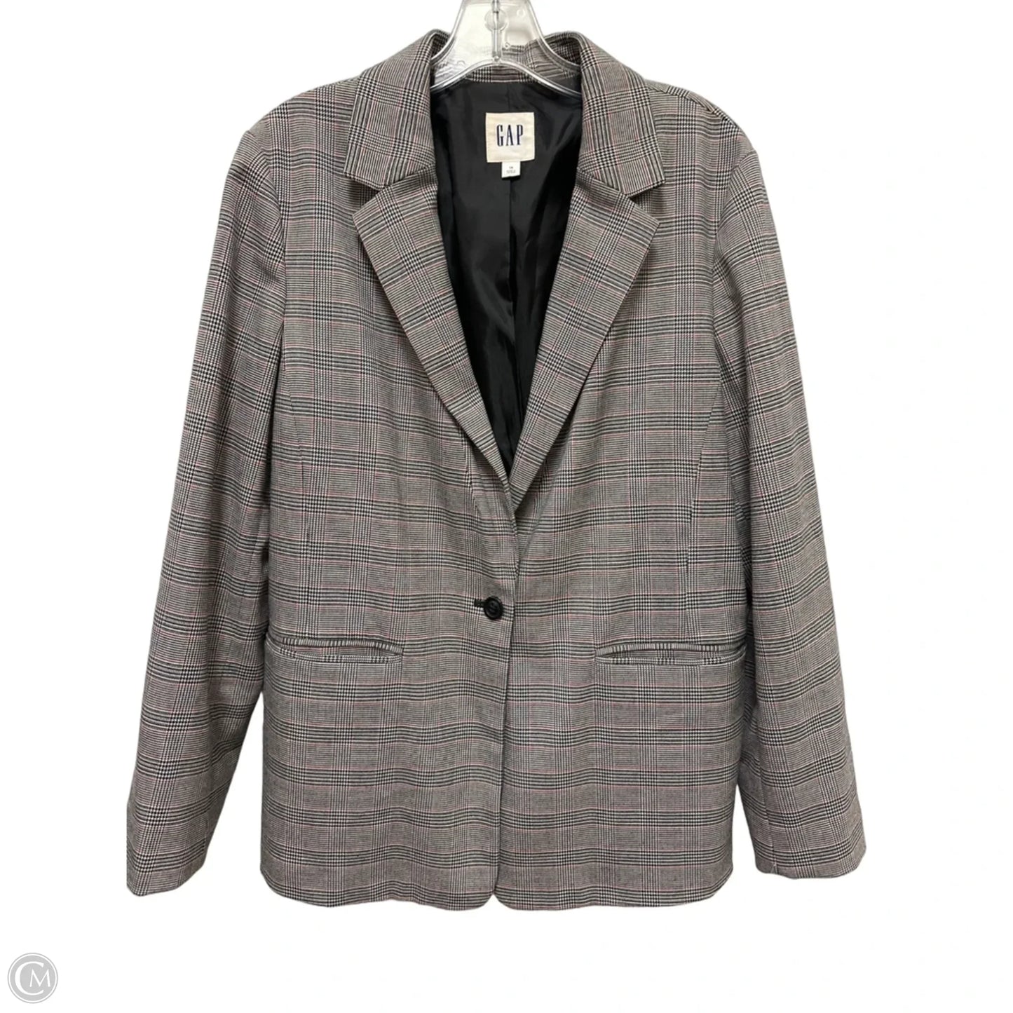 Blazer By Gap In Black & White, Size: L