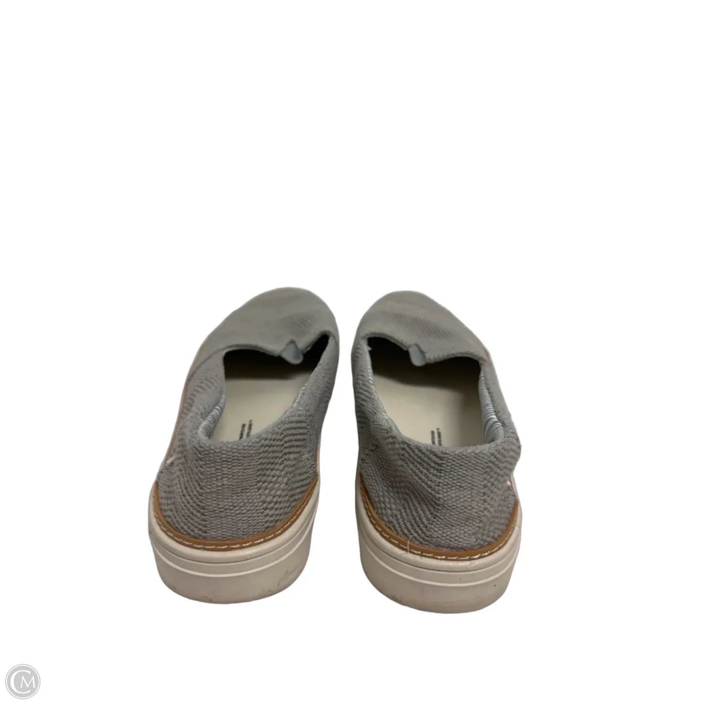 Shoes Flats By Toms In Grey, Size: 7
