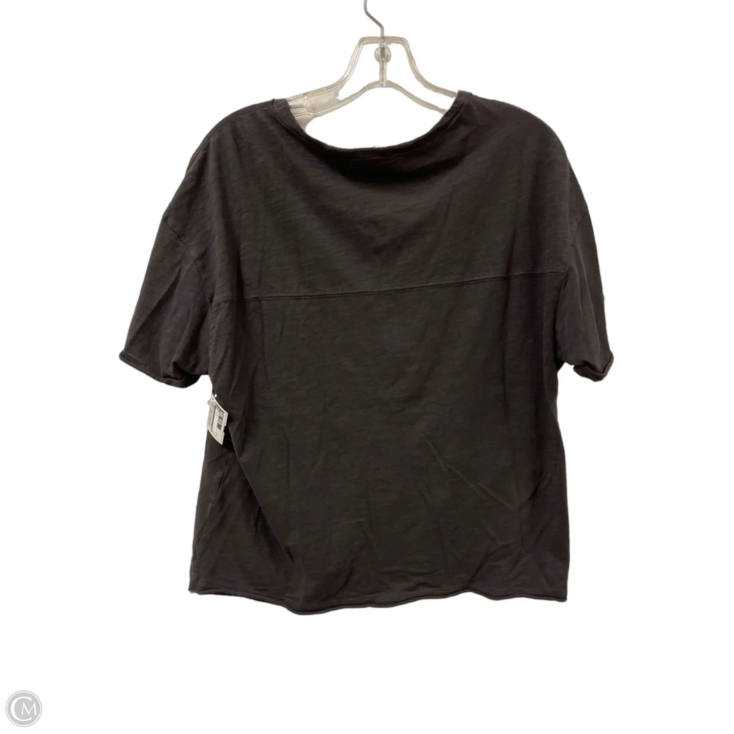 Top Short Sleeve By Roxy In Grey, Size: S