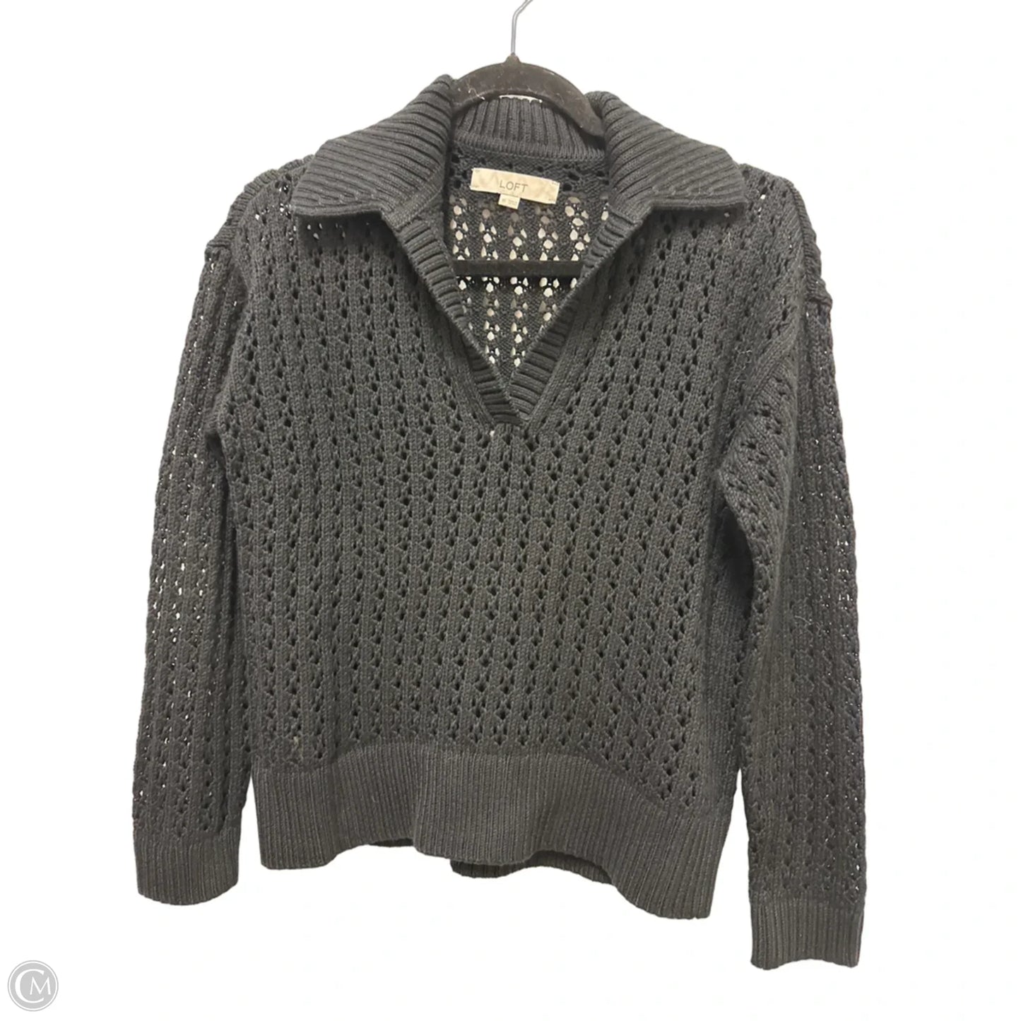 Sweater By Loft In Black, Size: Xs