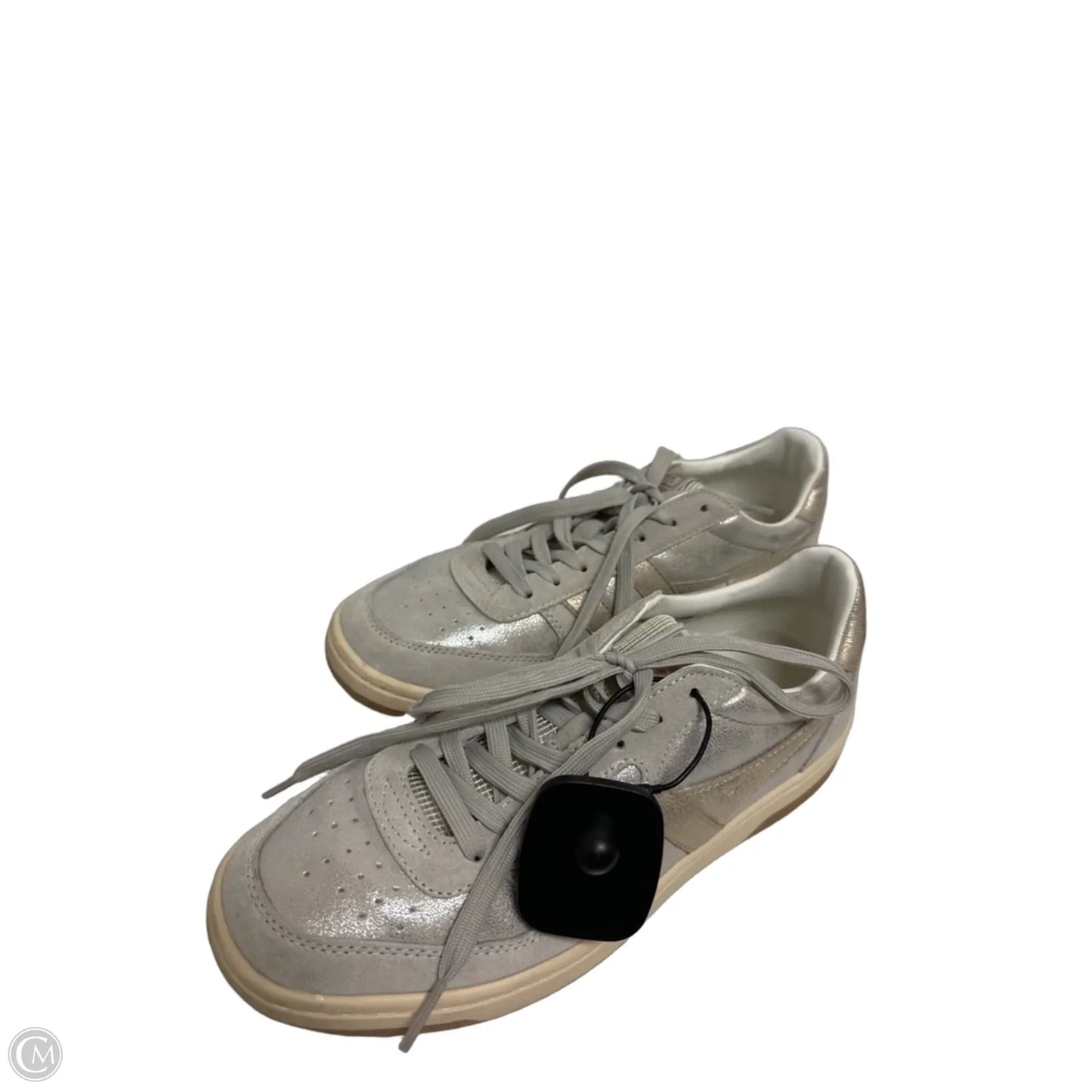 Shoes Sneakers By Gola In Gold & Silver, Size: 6.5
