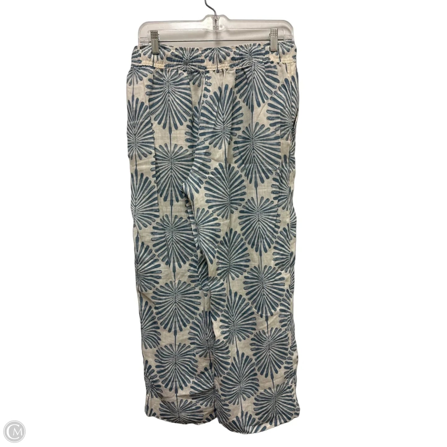 Pants Wide Leg By Joie In Blue & Cream, Size: 8
