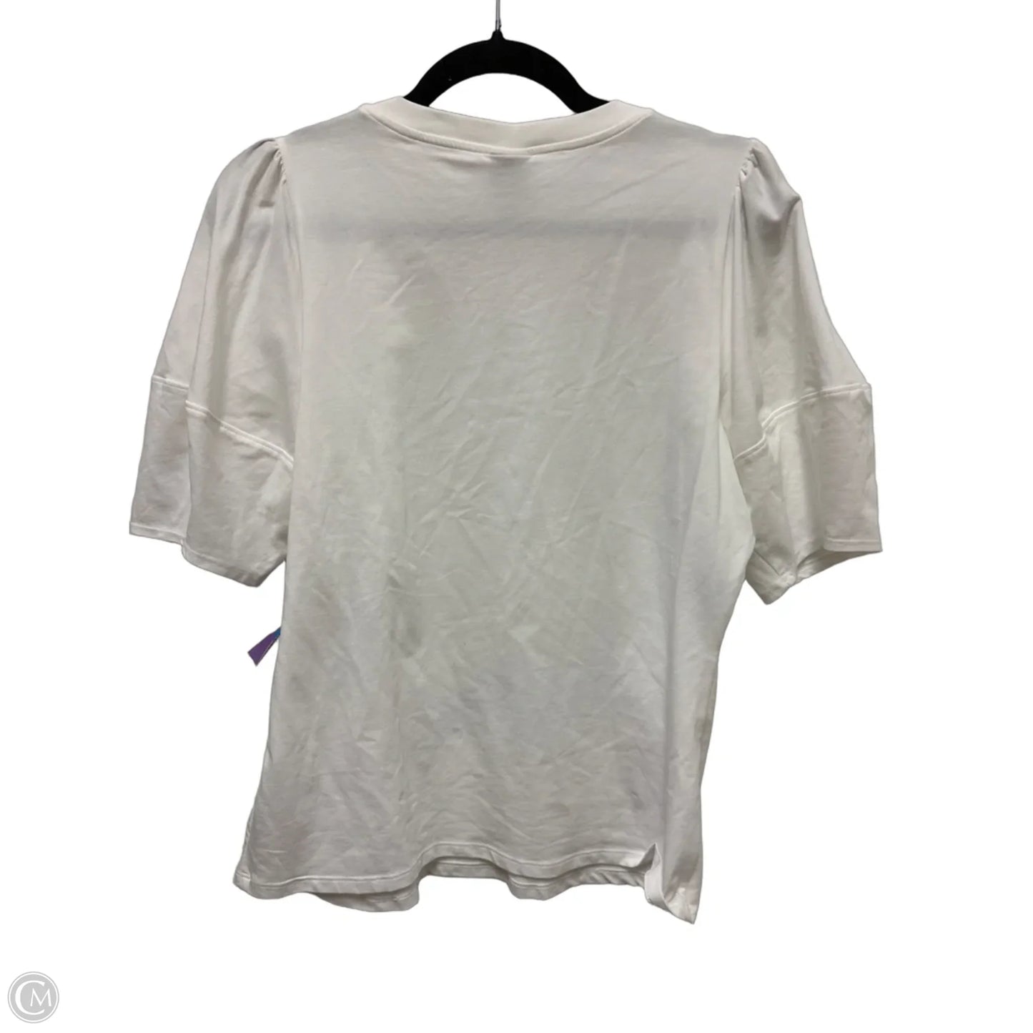Top Short Sleeve By Worthington In White, Size: M