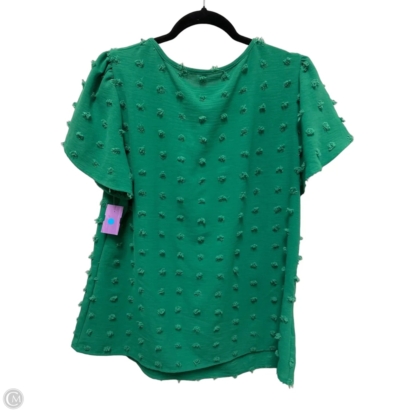 Top Short Sleeve By Clothes Mentor In Green, Size: Xl