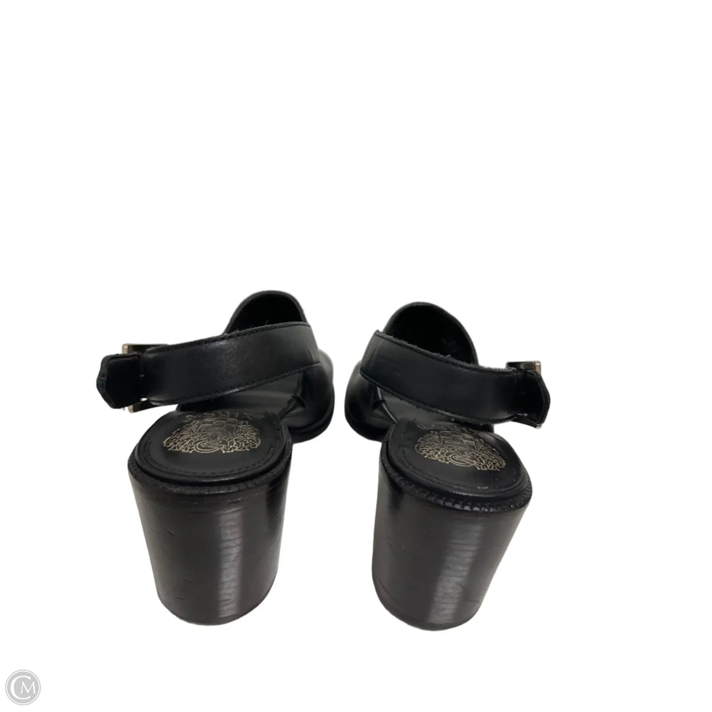 Sandals Heels Block By Vince Camuto In Black, Size: 6