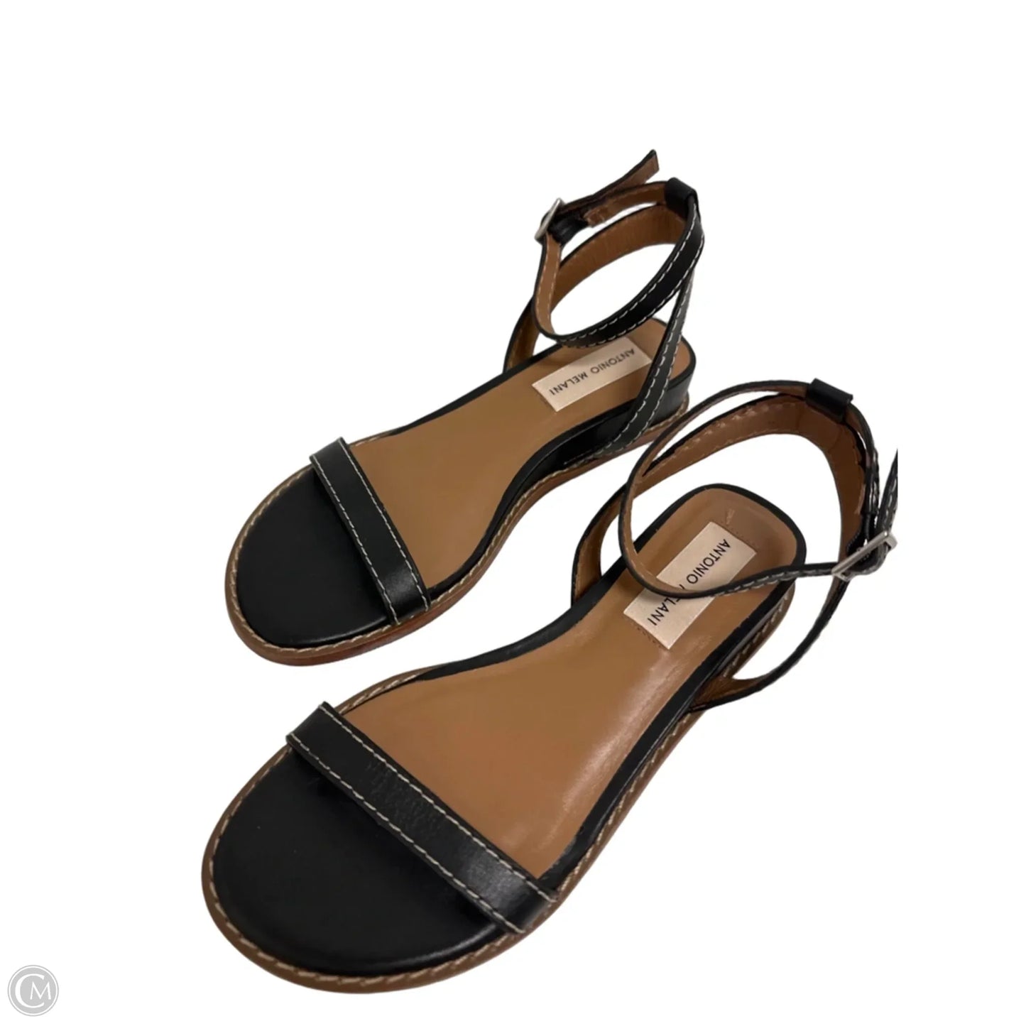 Sandals Flats By Antonio Melani In Black, Size: 5.5