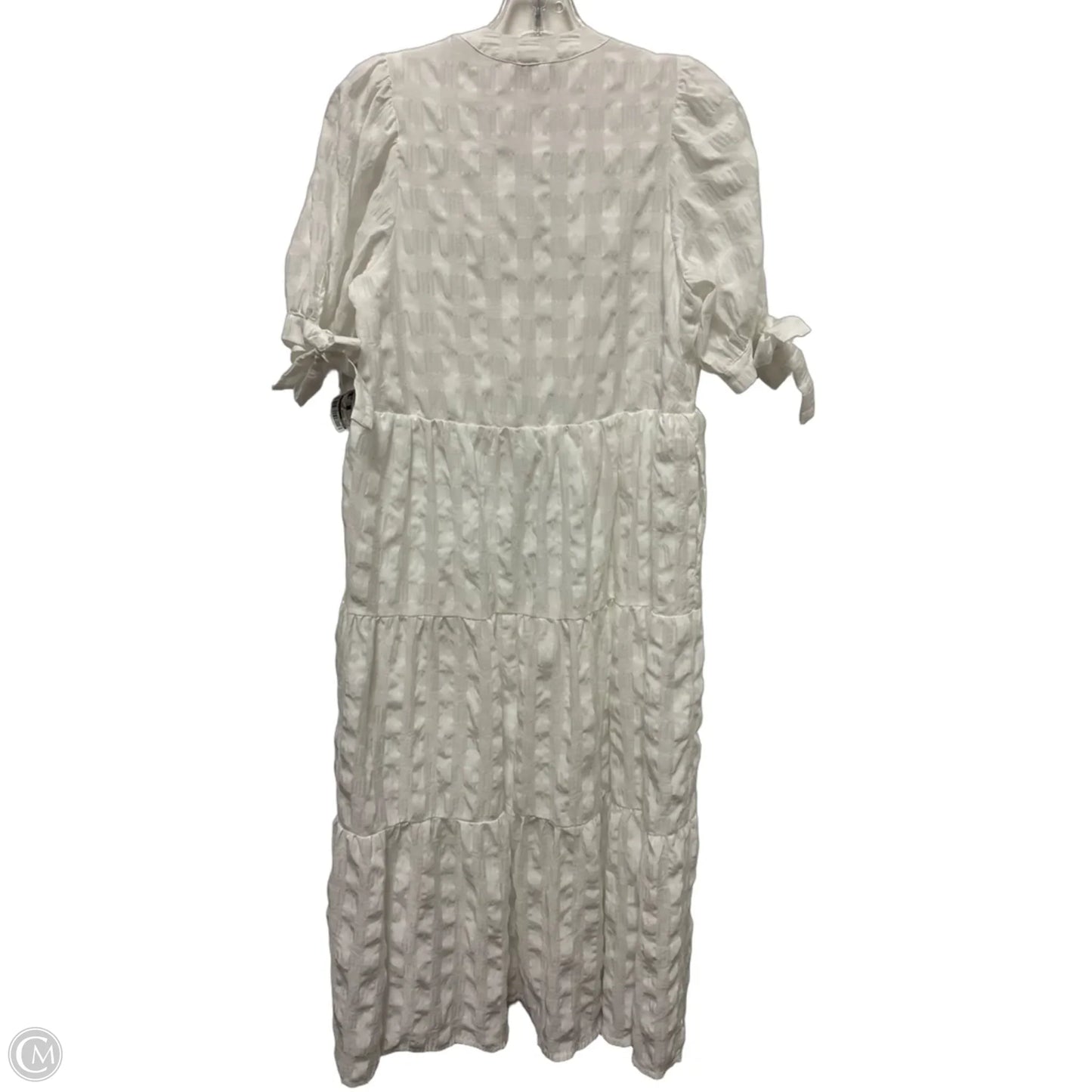 Dress Casual Midi By Pinch In White, Size: M