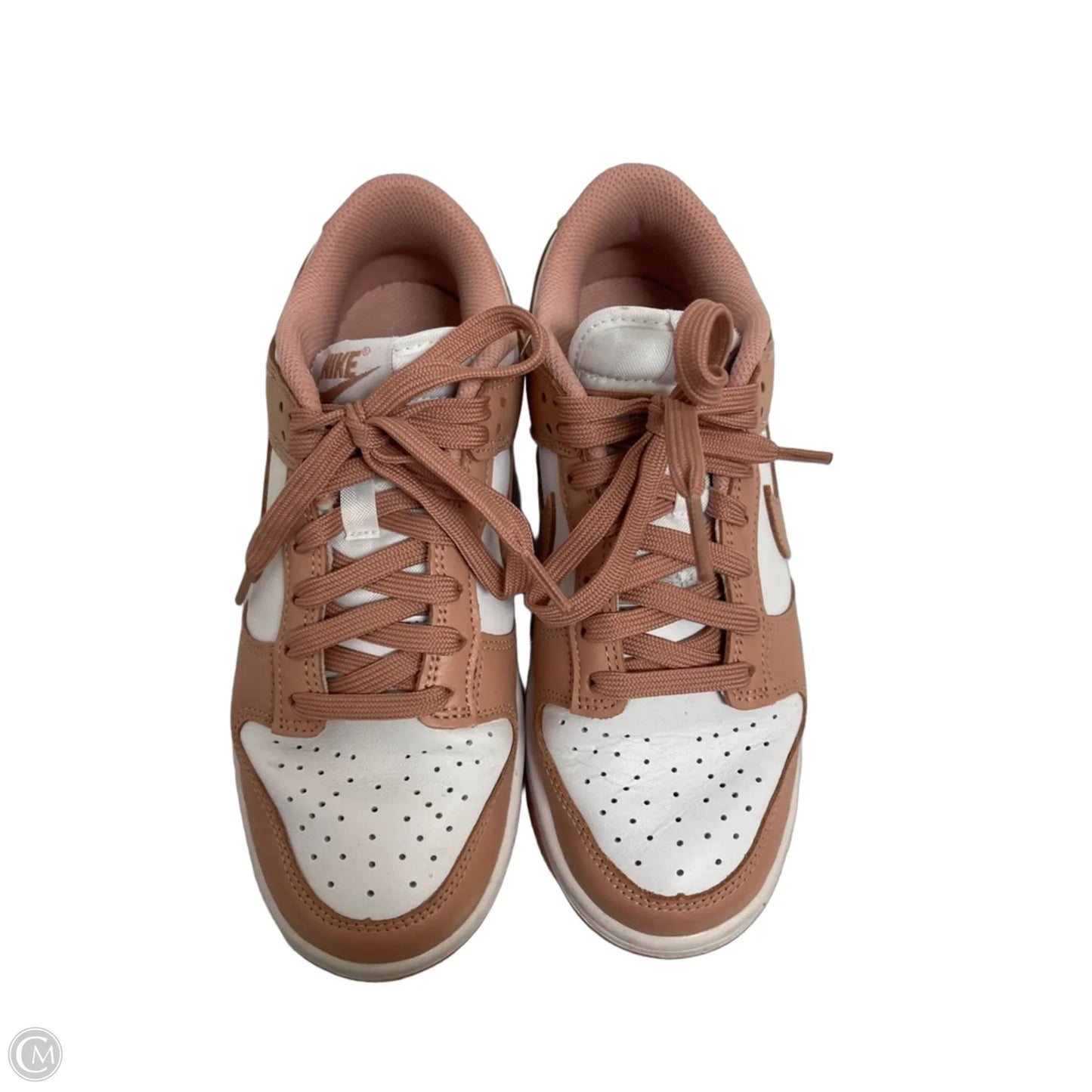 Shoes Sneakers By Nike In Pink & White, Size: 6