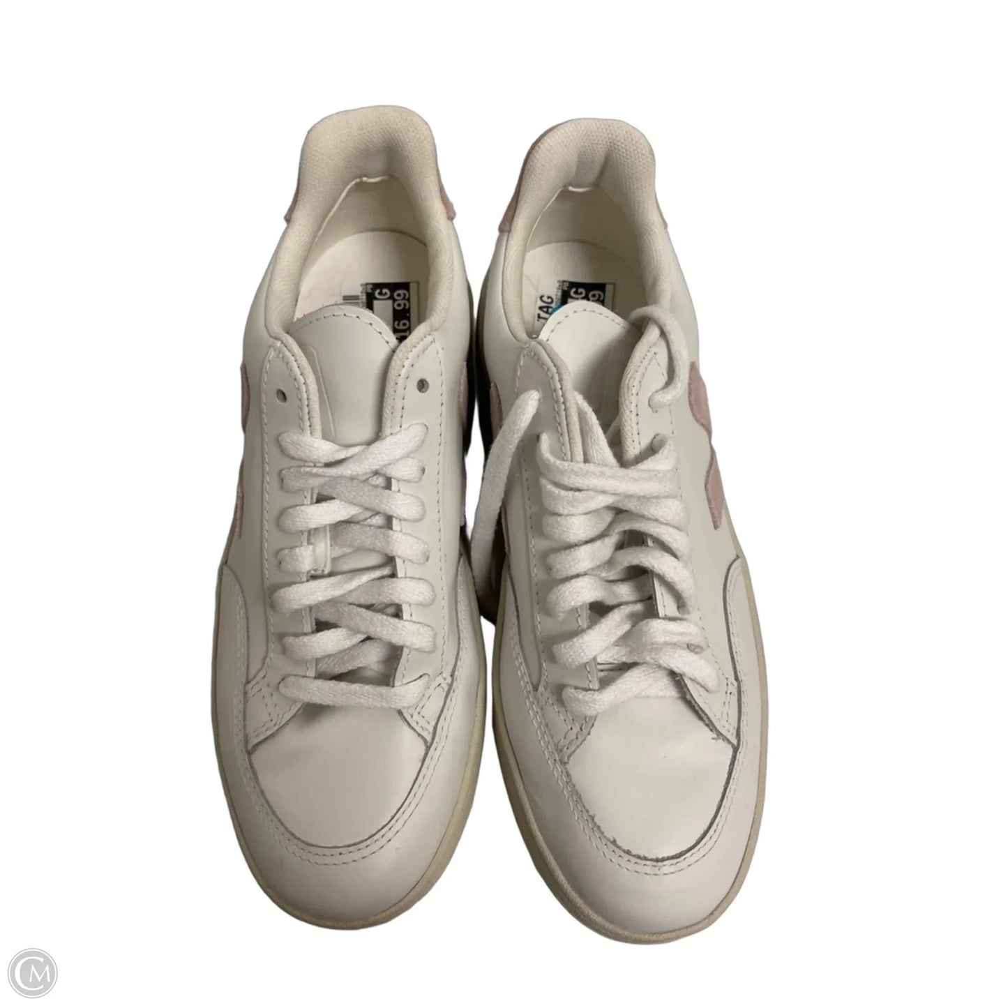 Shoes Sneakers By Clothes Mentor In Pink & White, Size: 7