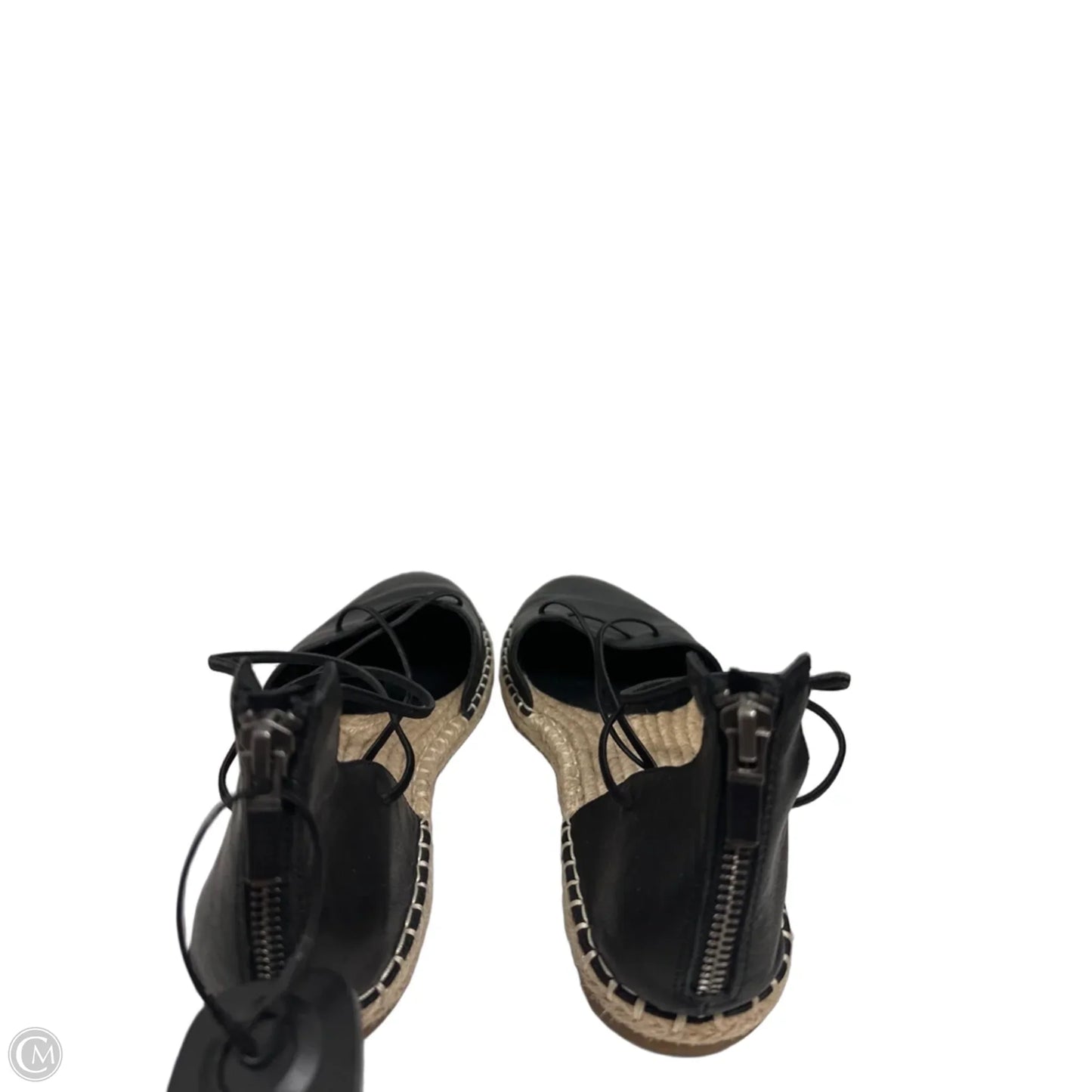 Sandals Flats By Eileen Fisher In Black, Size: 8