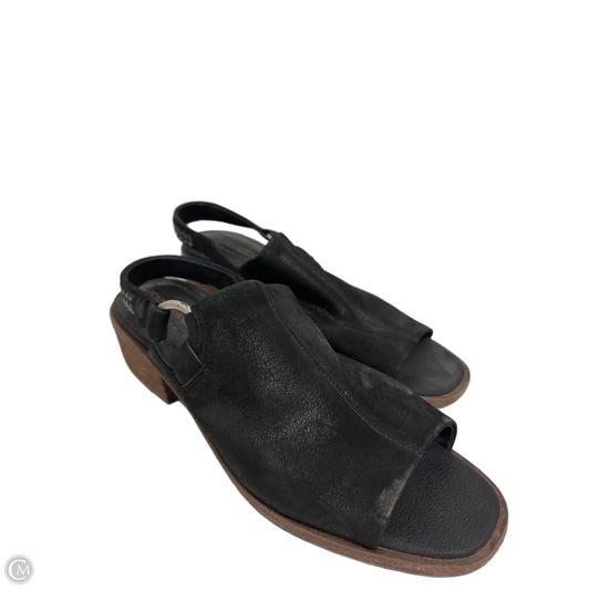 Sandals Heels Block By Lucky Brand In Black, Size: 8.5