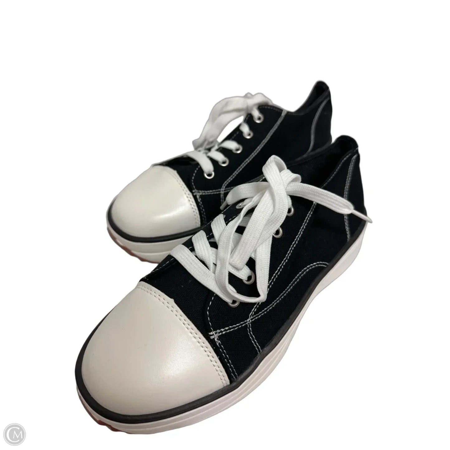 Shoes Sneakers By Clothes Mentor In Black, Size: 9