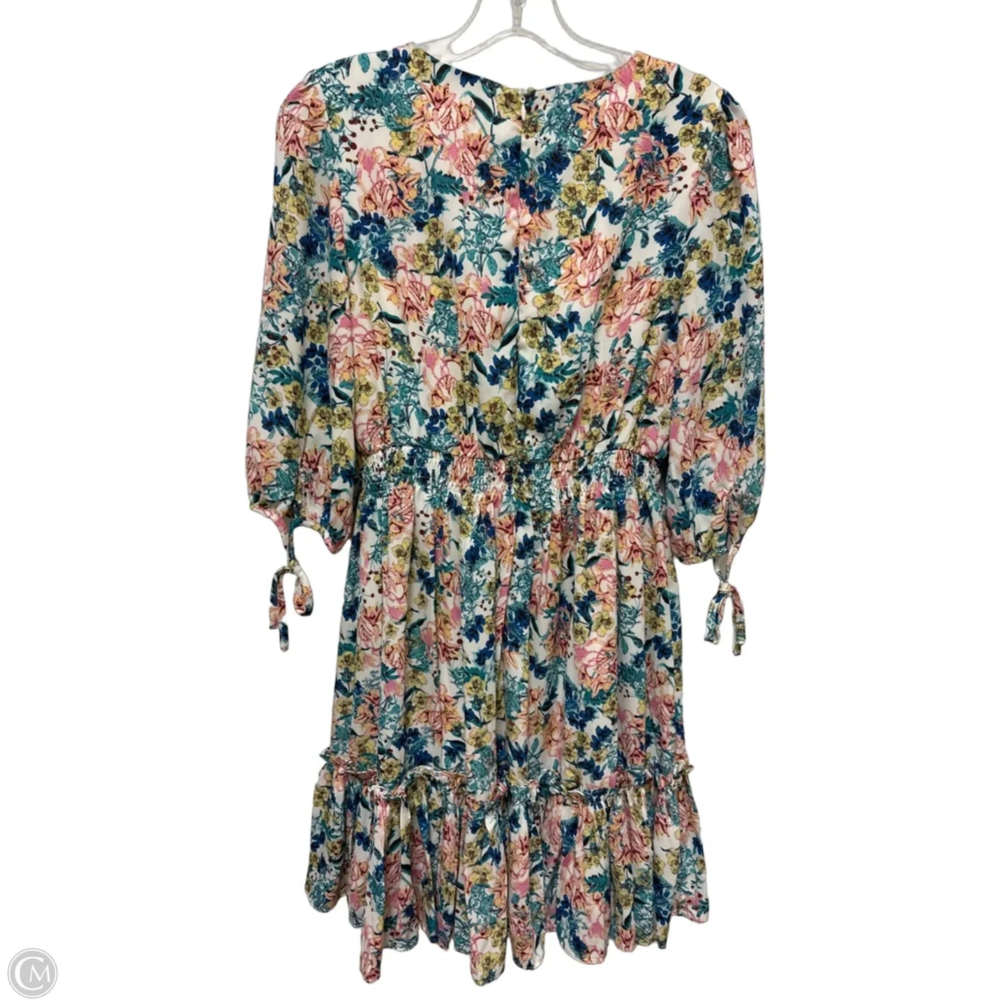 Dress Casual Short By Clothes Mentor In Floral Print, Size: M