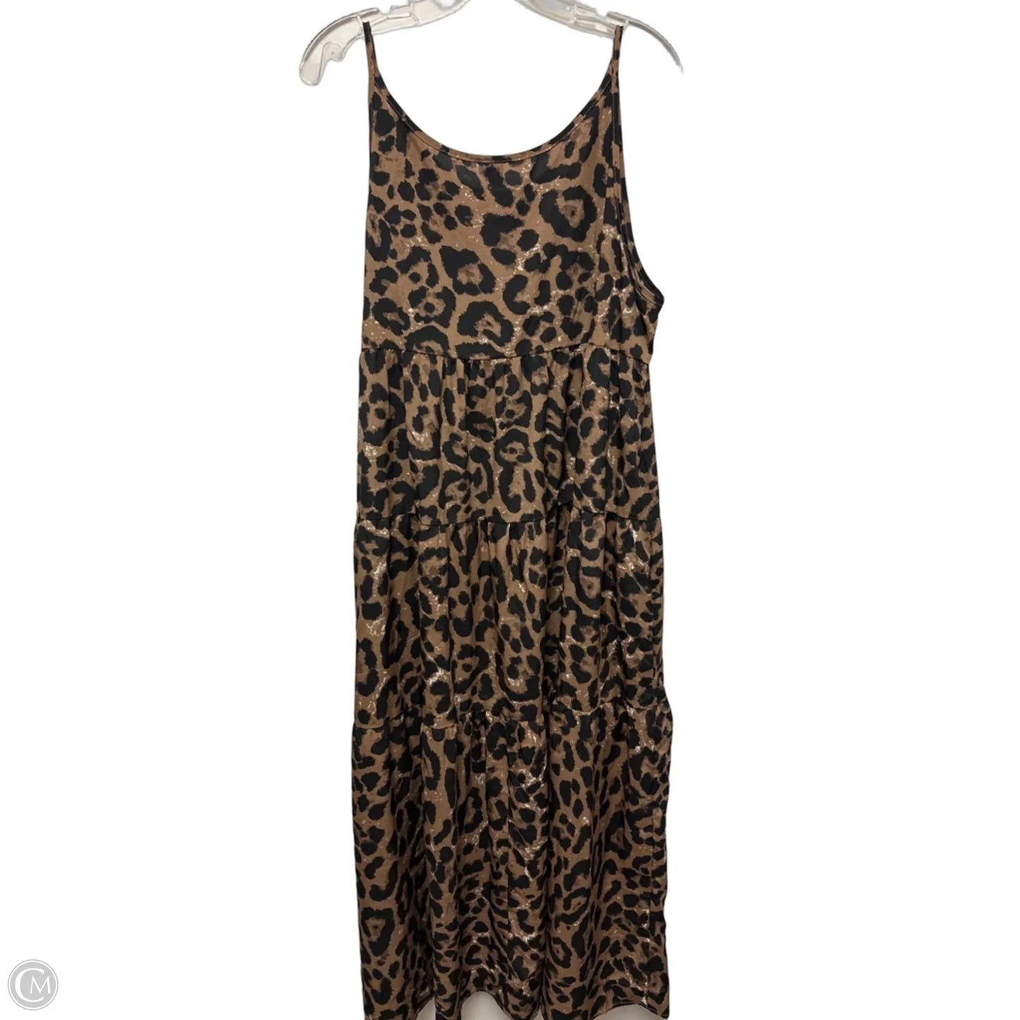 Dress Casual Maxi By Shein In Animal Print, Size: 1x