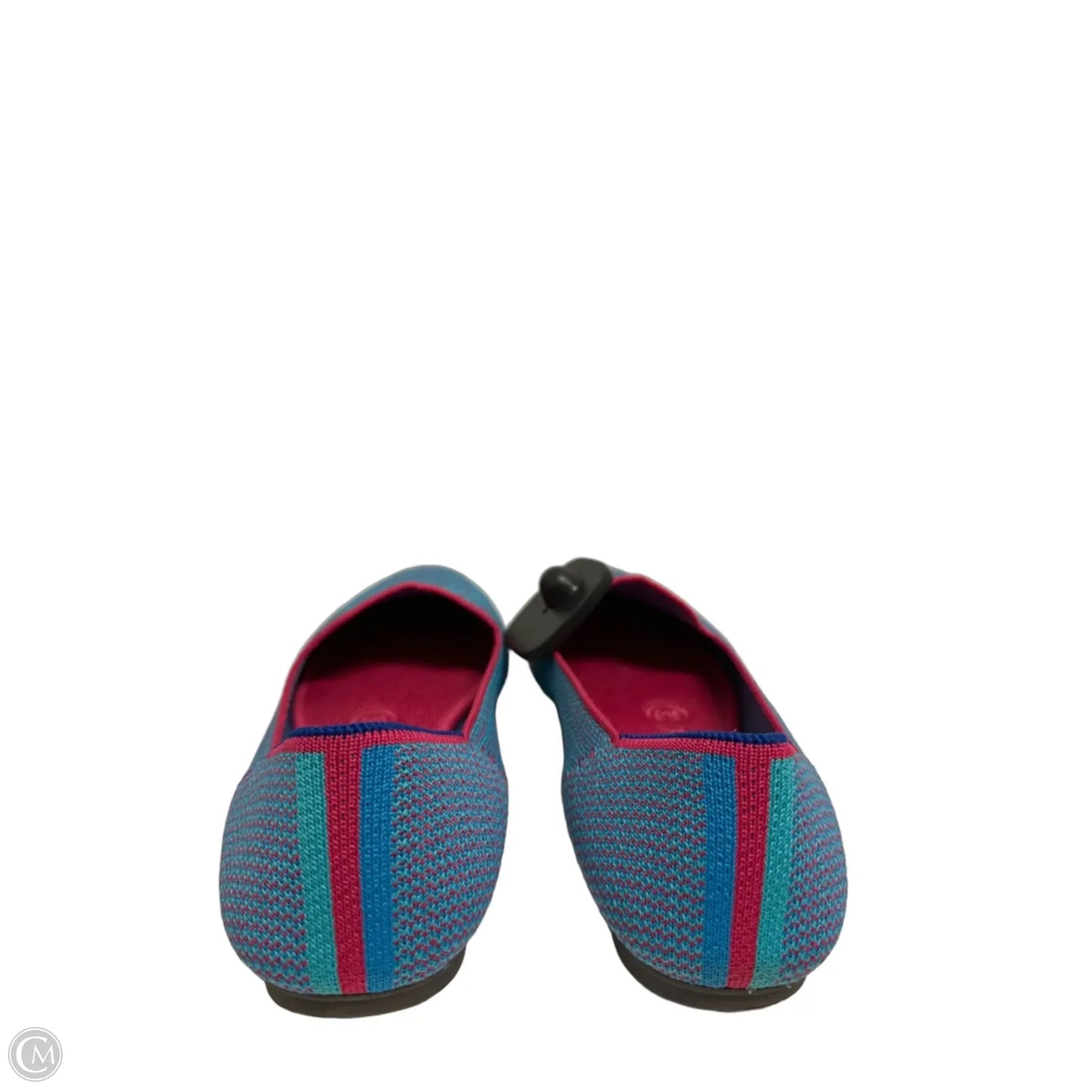 Shoes Flats By Rothys In Blue & Pink, Size: 7.5