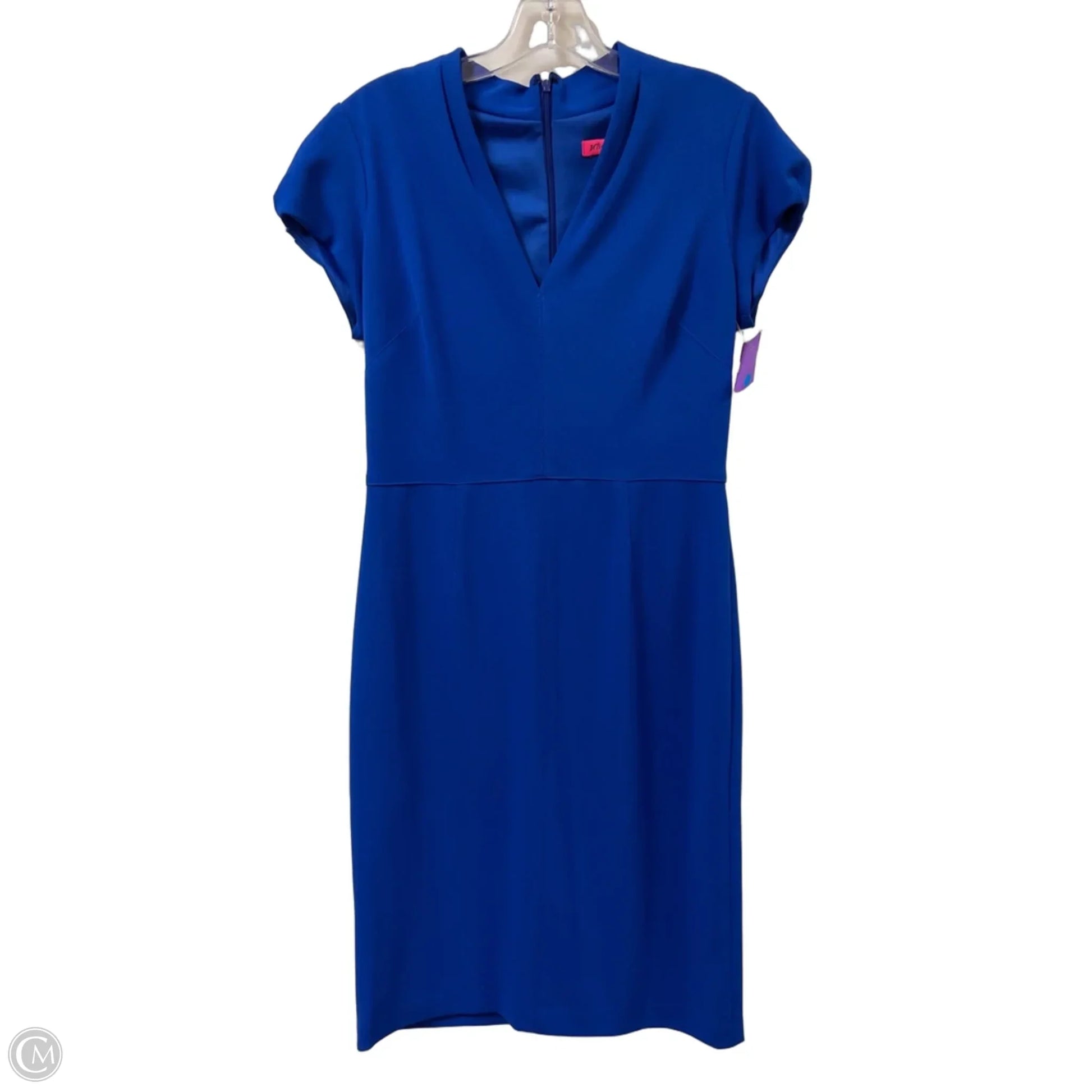 Dress Casual Midi By Betsey Johnson In Blue, Size: M