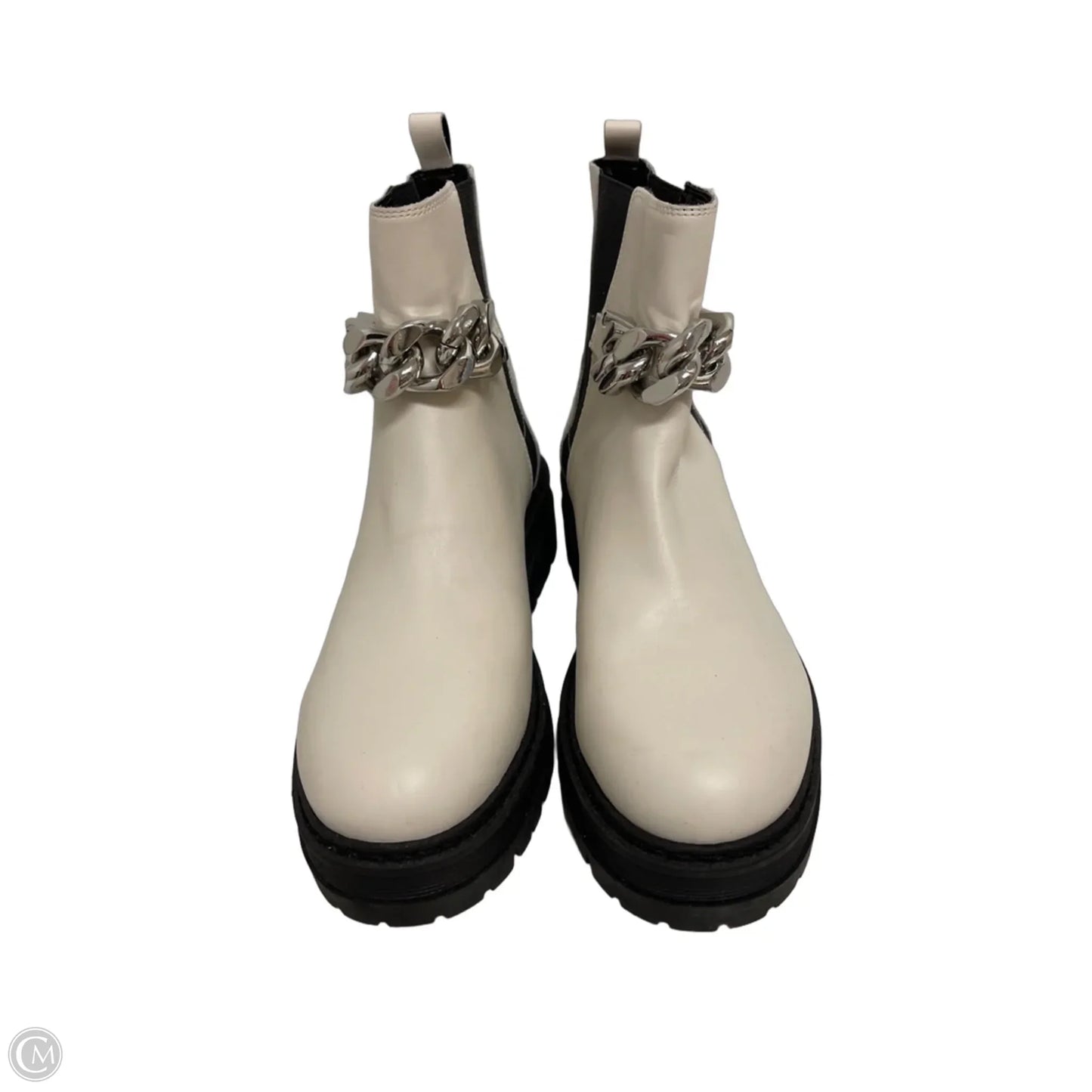 Boots Combat By Marc Fisher In White, Size: 8.5