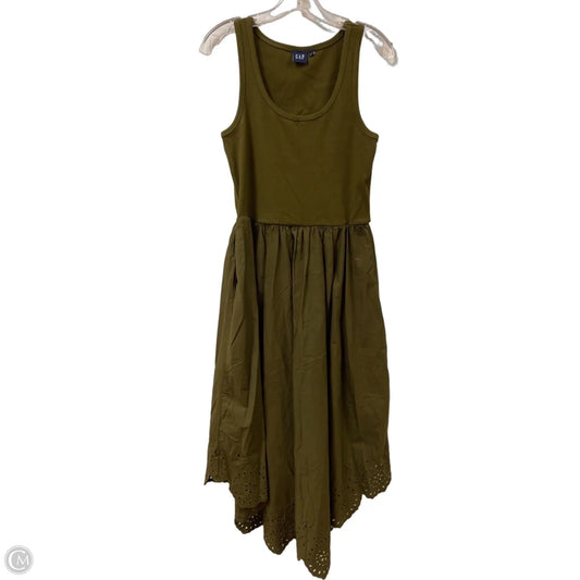 Dress Casual Maxi By Gap In Green, Size: L