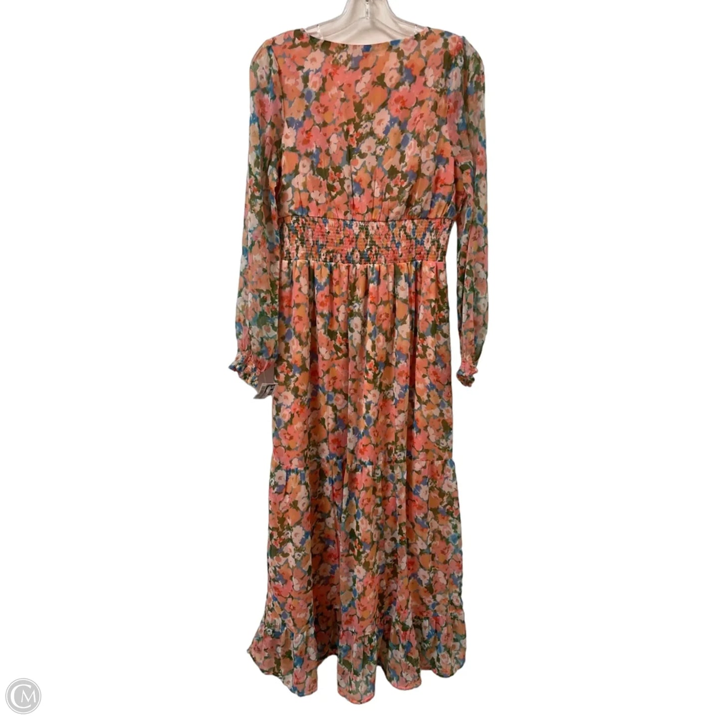 Dress Casual Maxi By Patrons Of Peace In Floral Print, Size: M