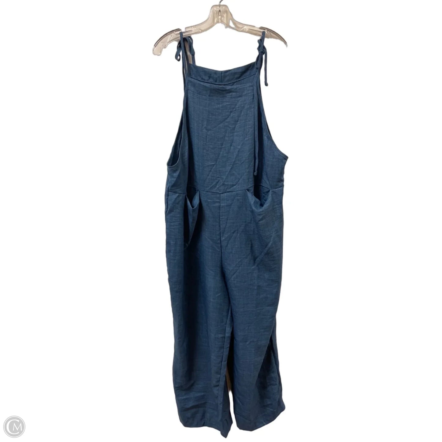 Overalls By Clothes Mentor In Blue, Size: 1x