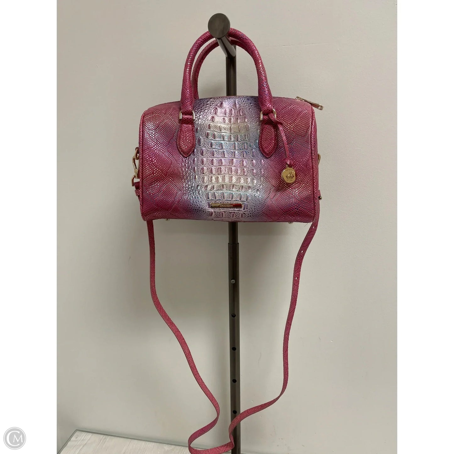 Handbag Designer By Brahmin, Size: Medium