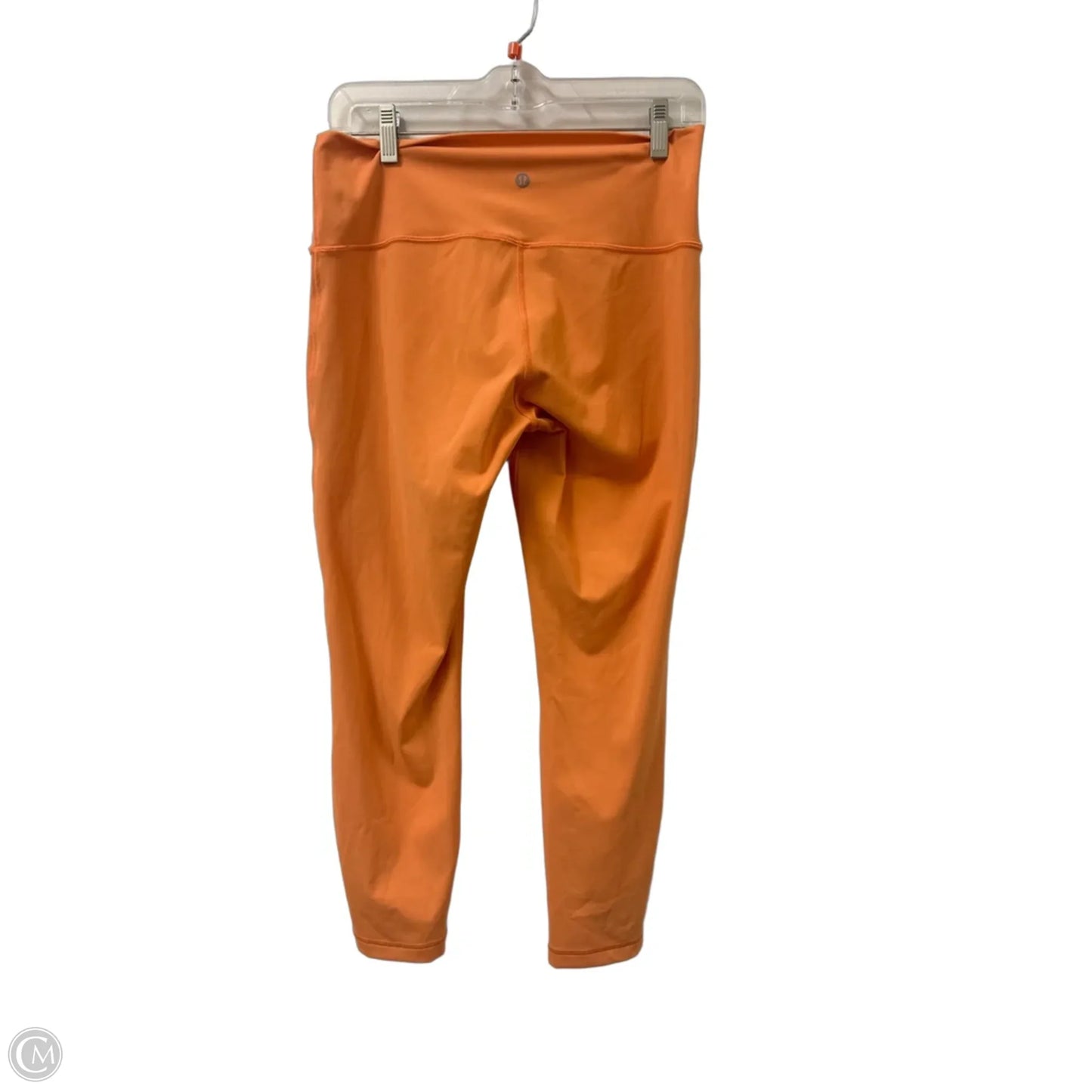 Athletic Leggings By Lululemon In Orange, Size: 10