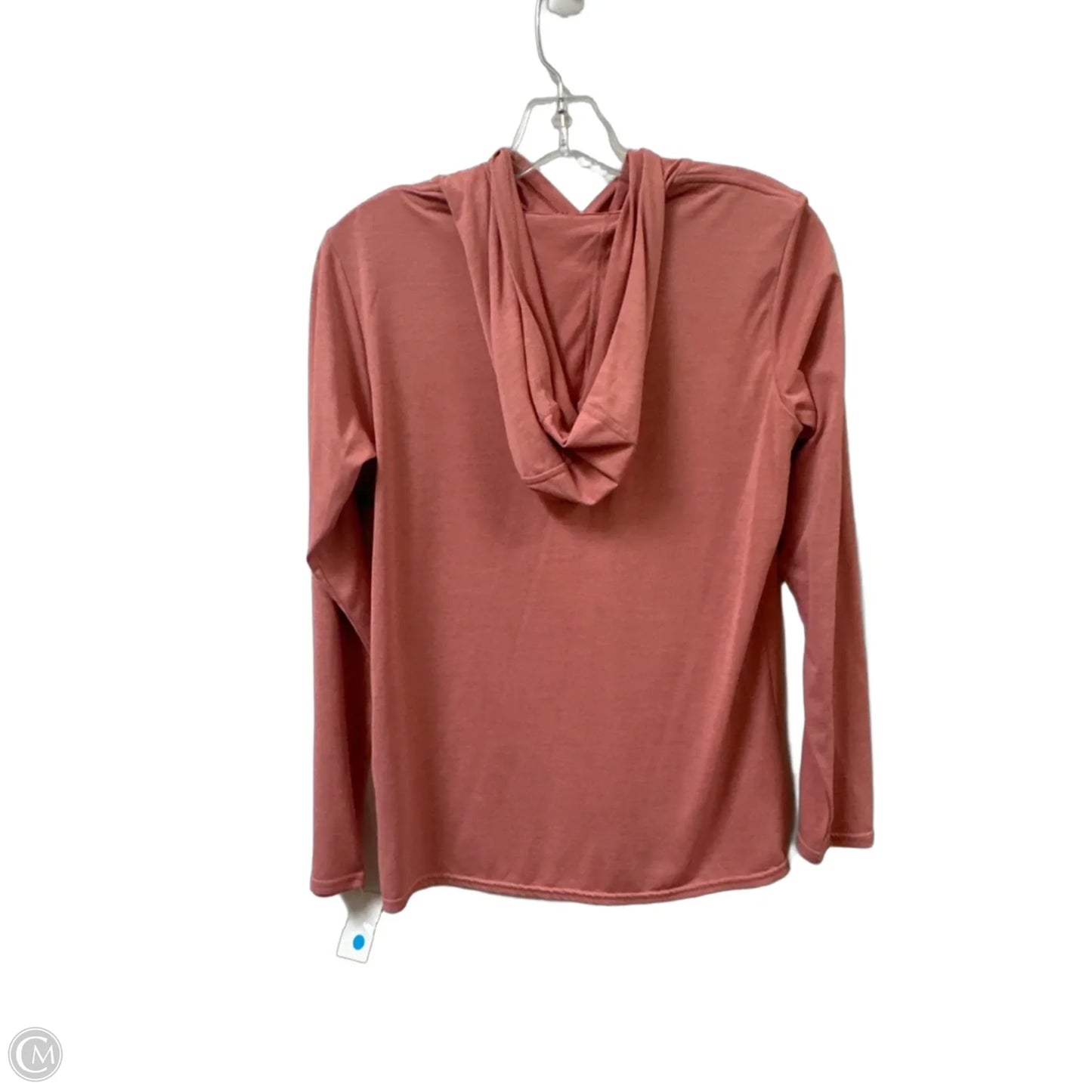 Athletic Top Long Sleeve Hoodie By Patagonia In Pink, Size: M