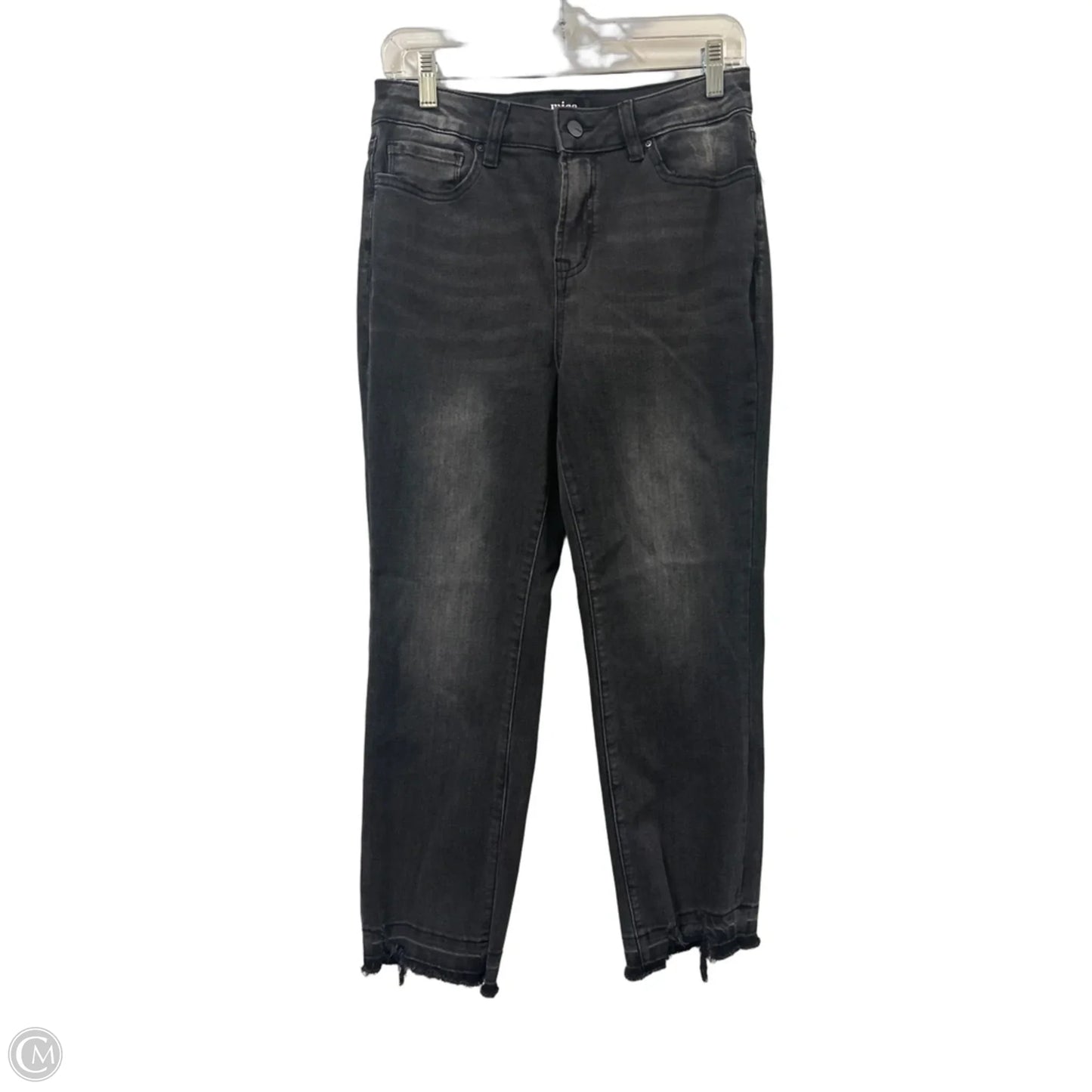 Jeans Straight By Micas In Grey Denim, Size: 8