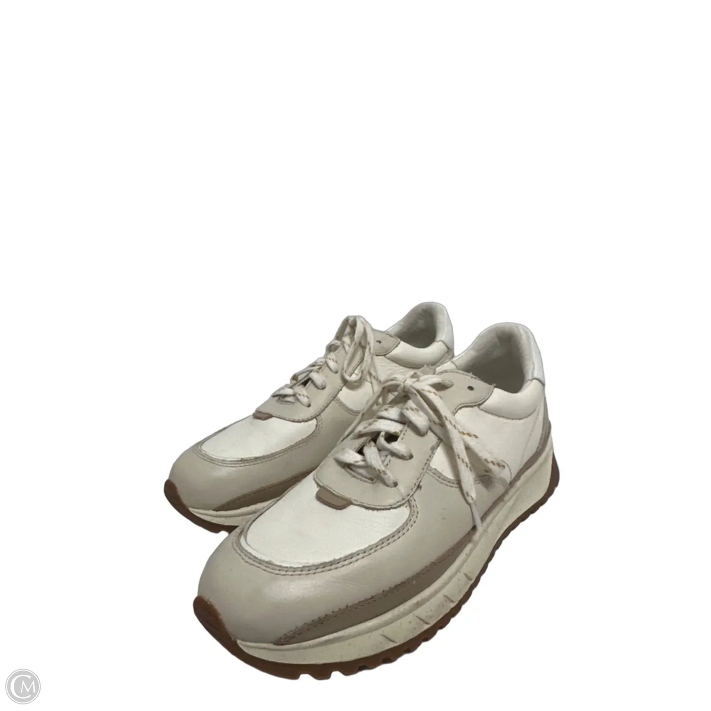 Shoes Sneakers By Madewell In Cream, Size: 9