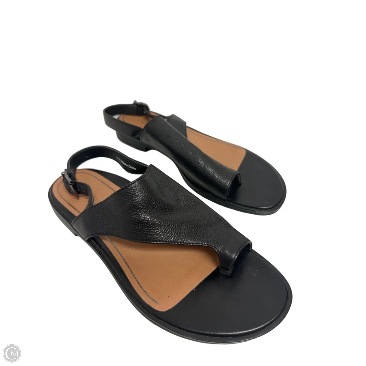 Sandals Flats By Vionic In Black, Size: 7