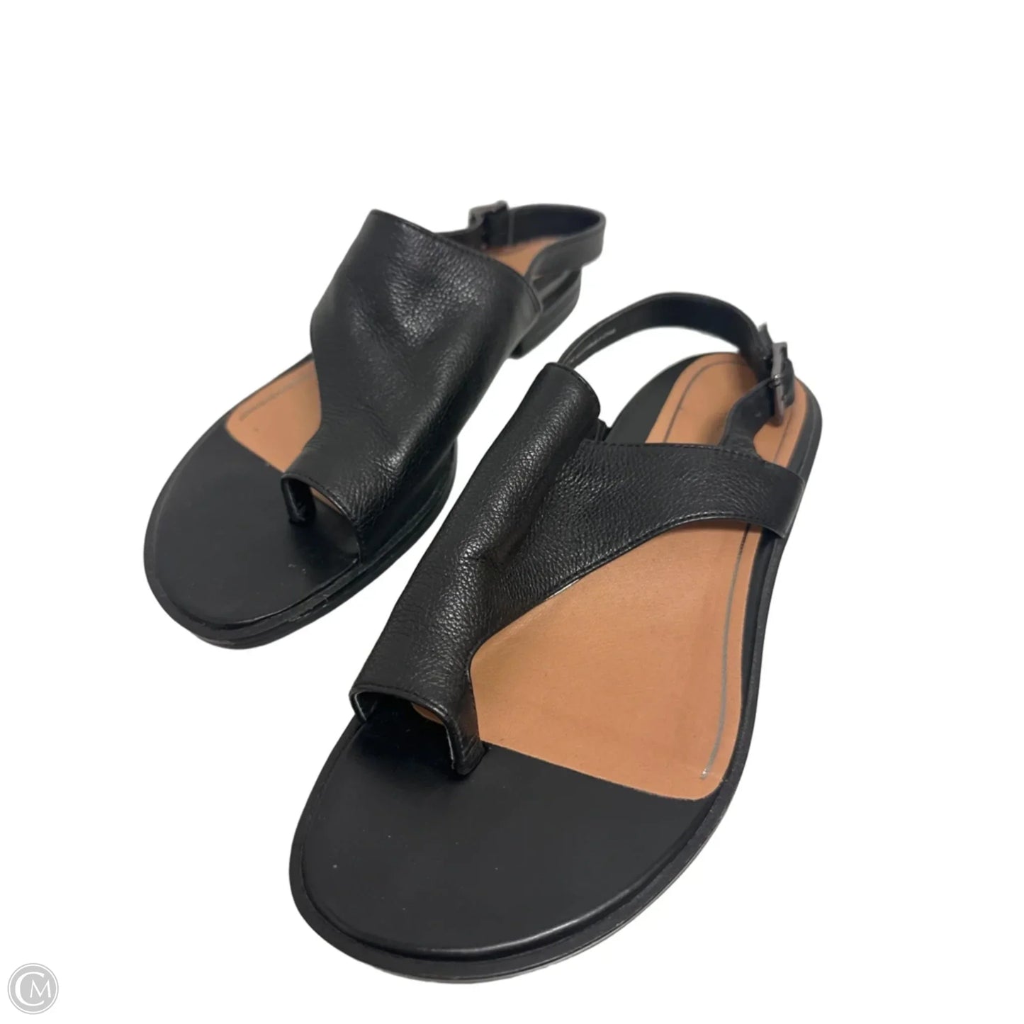 Sandals Flats By Vionic In Black, Size: 7
