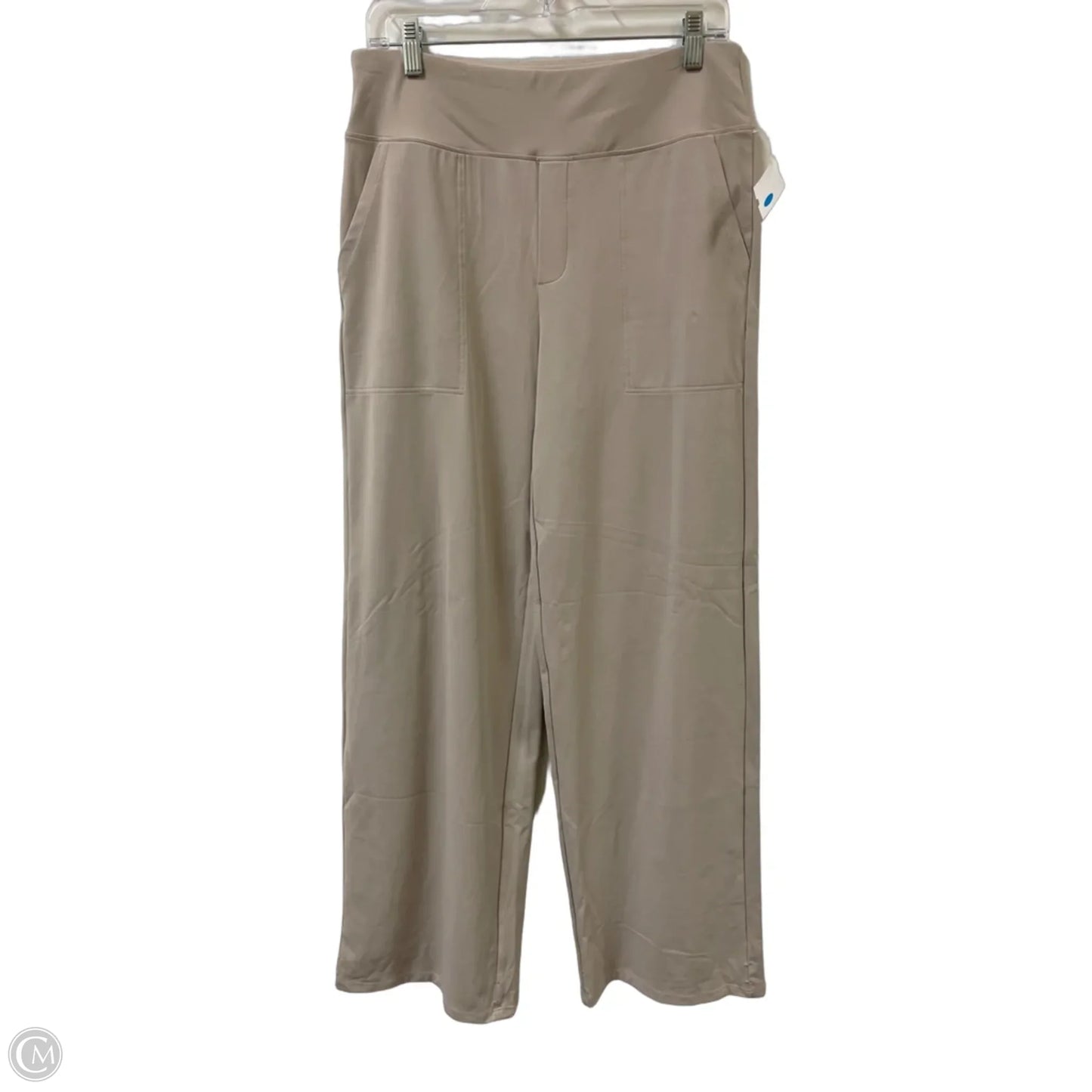 Athletic Pants By Clothes Mentor In Cream, Size: L