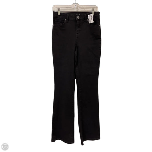 Jeans Boot Cut By Style And Company In Black Denim, Size: 4