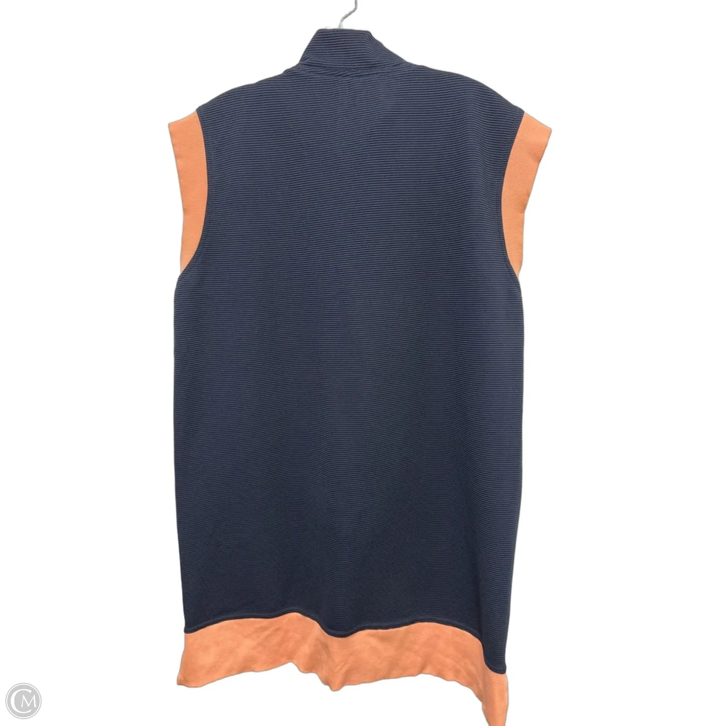 Dress Casual Short By Entro In Blue & Orange, Size: S