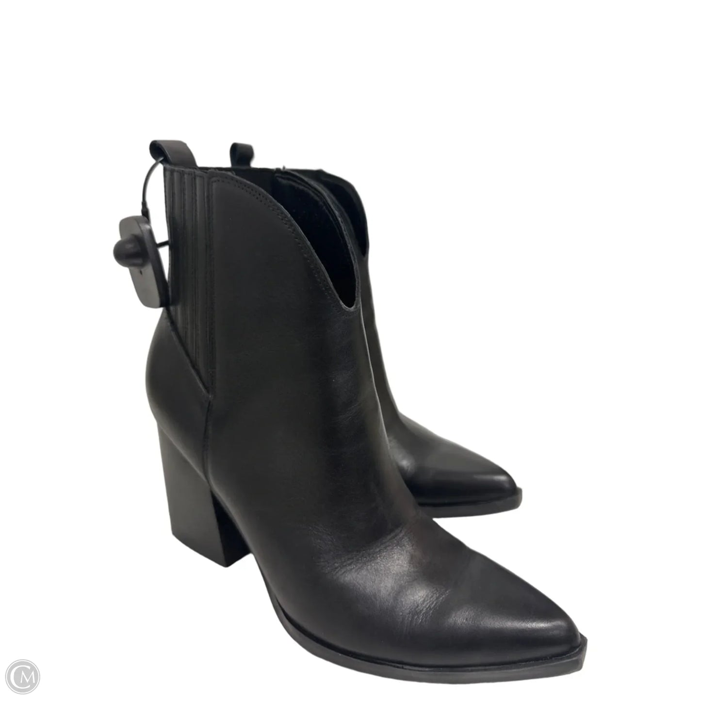 Boots Ankle Heels By Marc Fisher In Black, Size: 8
