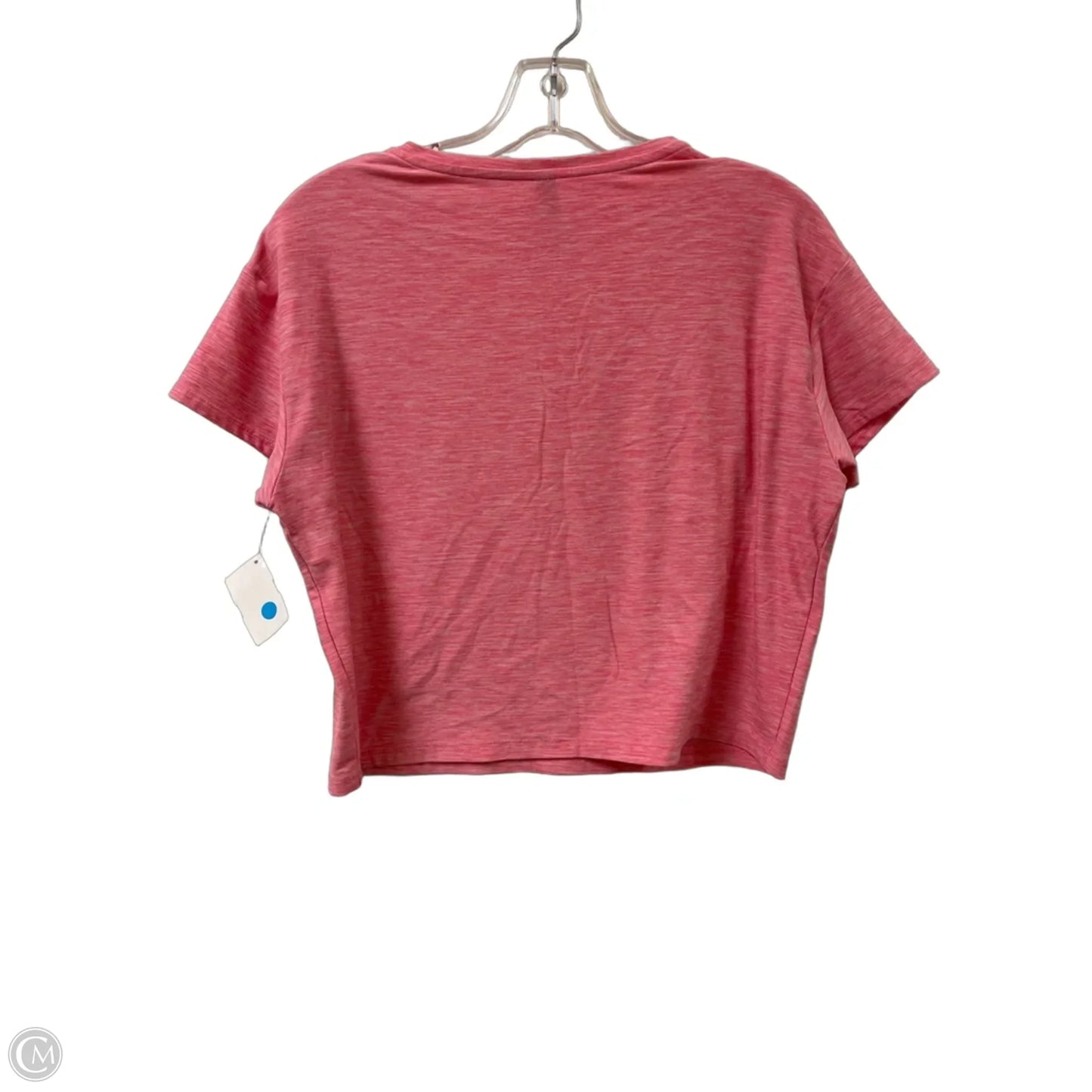 Athletic Top Short Sleeve By Kyodan In Pink, Size: S
