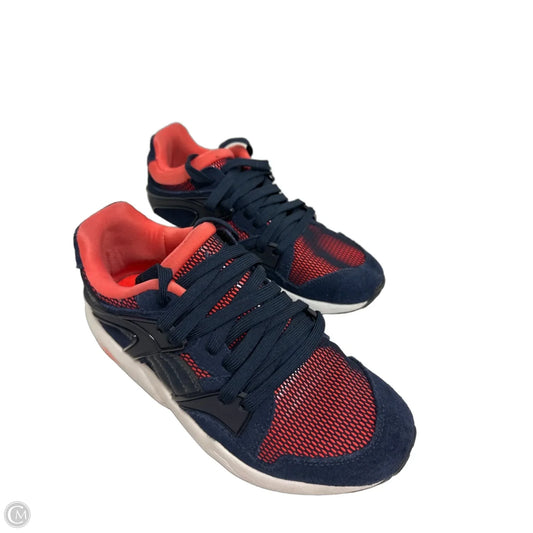 Shoes Athletic By Puma In Blue & Pink, Size: 6.5