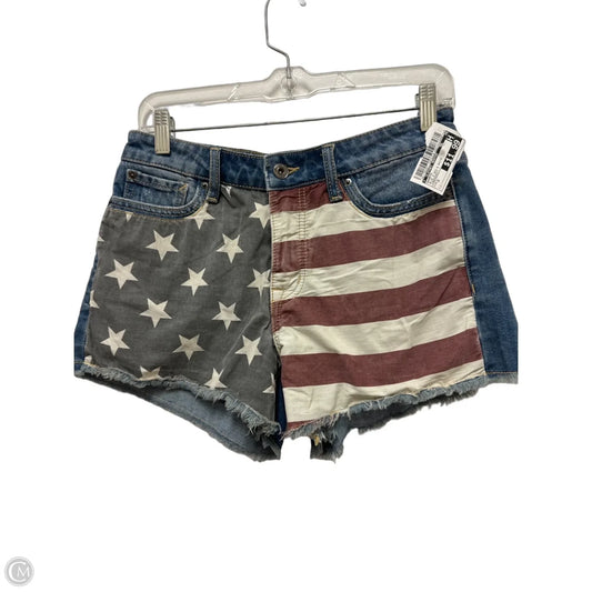 Shorts By Clothes Mentor In Blue & Red & White, Size: 2
