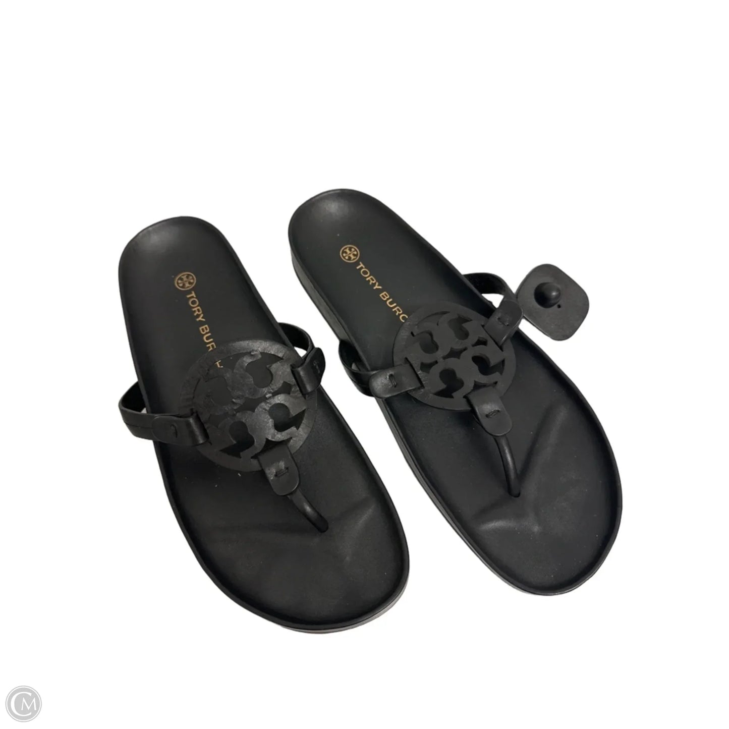 Sandals Designer By Tory Burch In Black, Size: 10.5