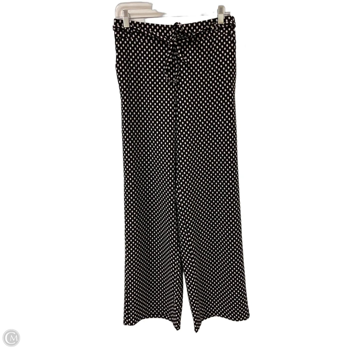 Pants Wide Leg By Talbots In Polkadot Pattern, Size: 4
