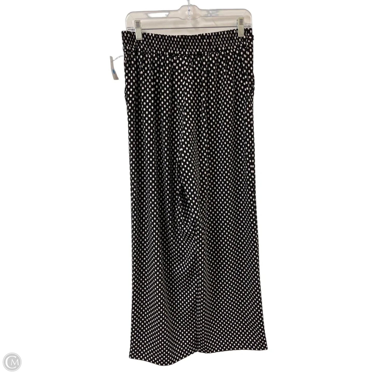 Pants Wide Leg By Talbots In Polkadot Pattern, Size: 4