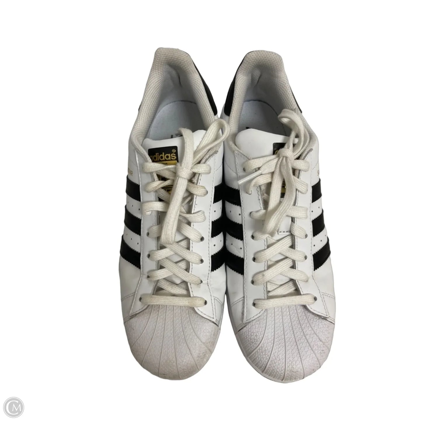 Shoes Sneakers By Adidas In Black & White, Size: 10