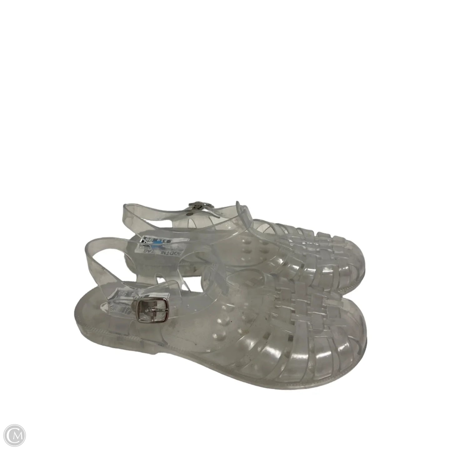 Sandals Flats By Gianni Bini In Clear, Size: 8