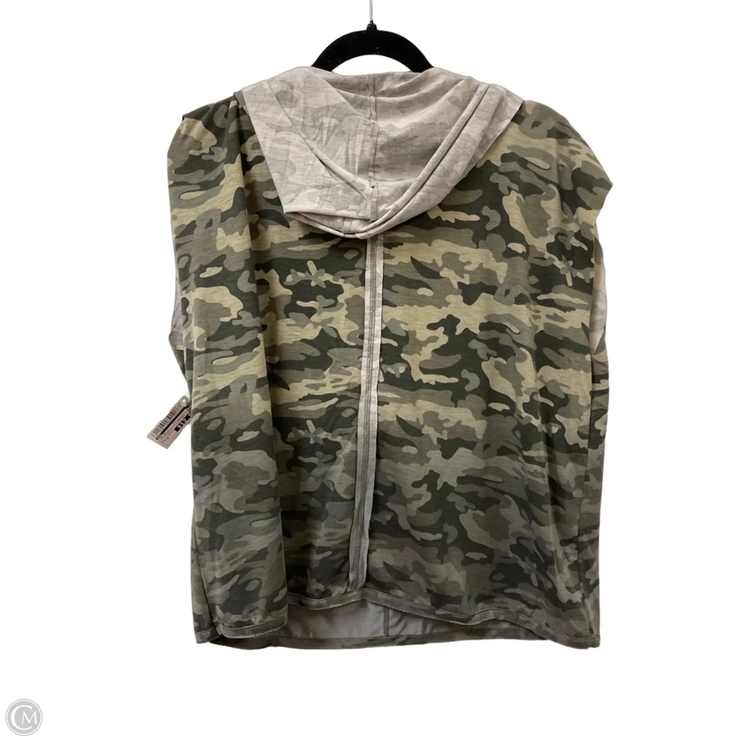 Top Short Sleeve By Pol In Camouflage Print, Size: M
