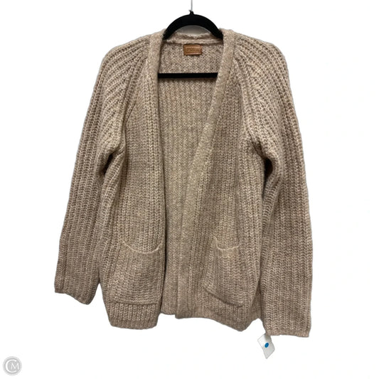 Sweater Cardigan By Pol In Brown, Size: M
