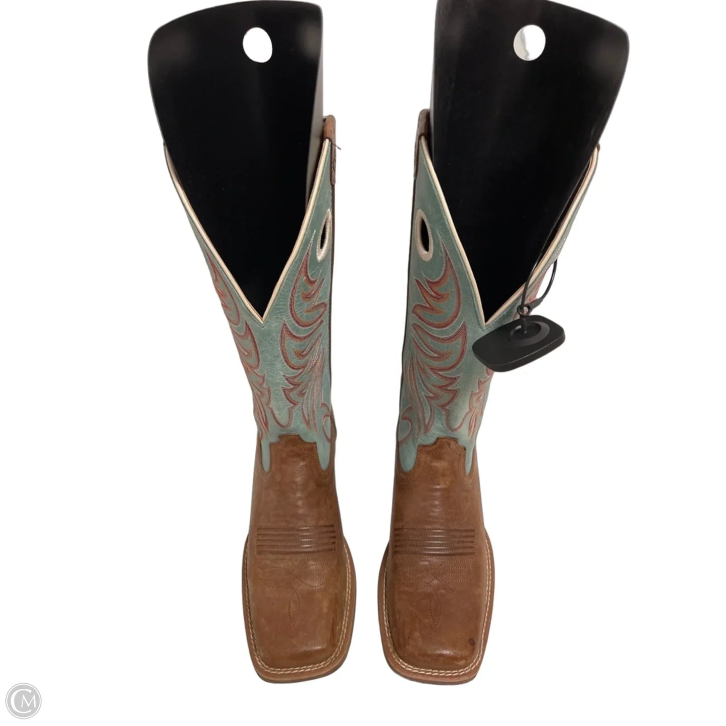 Boots Western By Ariat In Blue & Brown, Size: 7