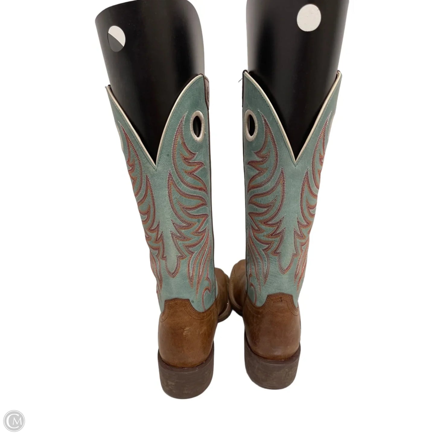 Boots Western By Ariat In Blue & Brown, Size: 7