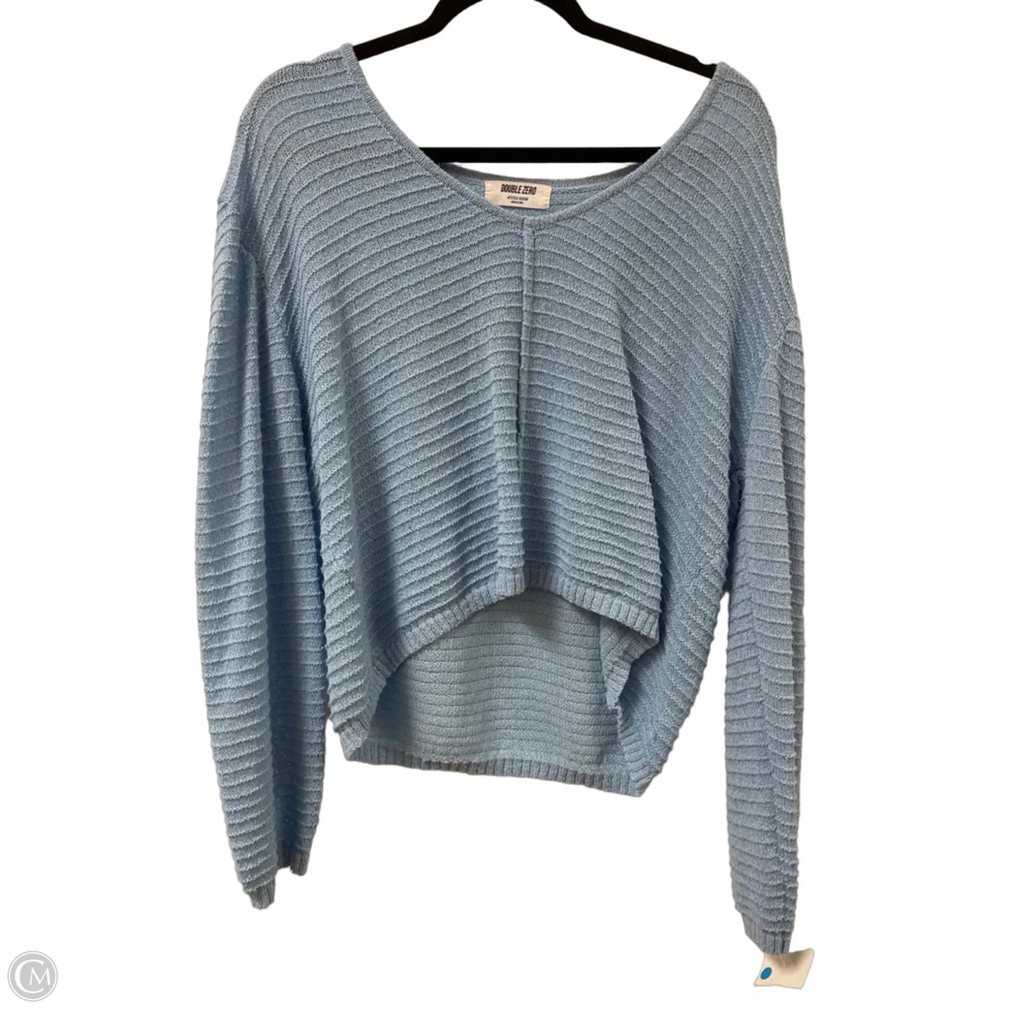 Sweater By Double Zero In Blue, Size: M