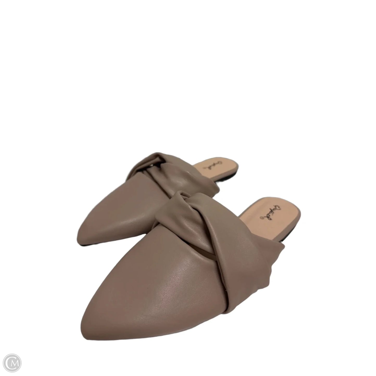 Shoes Flats By Qupid In Taupe, Size: 8